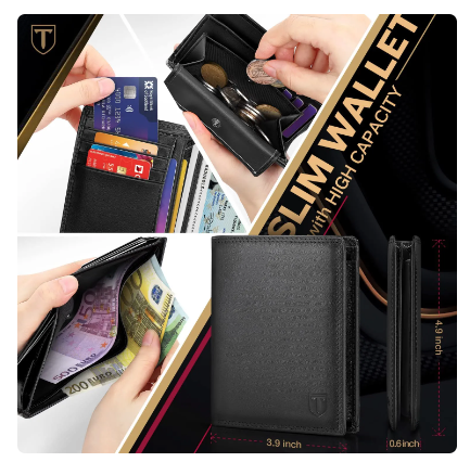 Men's Designer Long Wallets & Pocketbooks