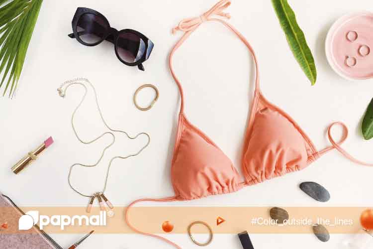 Swimwear options made from recycled fabrics, organic cotton, and regenerated nylon are becoming popular at the current time