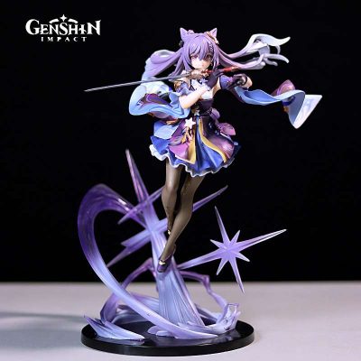 Genshin-Impact-Anime-Figure-Keqing-PVC-Action-Figure-Kamisato-Ayaka-Mona-Figurine-Collection-Model-Doll-Child