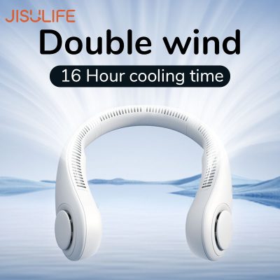 JISULIFE-Portable-Neck-Fan-USB-Rechargeable-Bladeless-FAN-MINI-Electric-Ventilador-Silent-Neckband-Wearable-Cooling-for