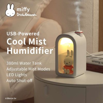 Miffy-X-MIPOW-380ML-Cool-Mist-Humidifier-Cute-With-Night-Light-USB-Portable-Air-Humidifier-Freeshipping (3)