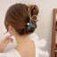 Pearl-Fish-Tail-Shape-Hair-Claw-Blue-Elegant-Hollow-Ponytail-Clip-Geometric-Vintage-Shark-Clip-Woman